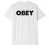 Obey Bold Obey II Classic T-Shirt White 165263016 WHT