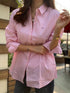 Tommy Hilfiger Stripe Oxford Shirt Pink Stripe 7699915 690