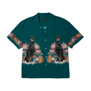 Huf Best Boys Resort Shirt Pine BU00206 PIN - APLAZE