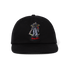 Huf Deathscythe Snapback Hat Black HT00807 BLK