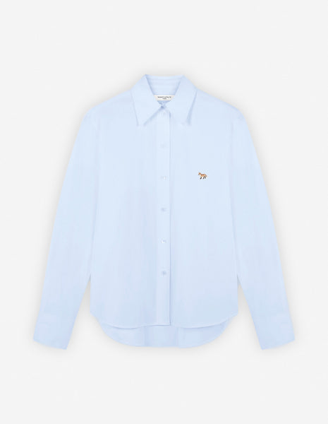 APLAZE | Maison Kitsune Women's Classic Shirt With Baby Fox Patch