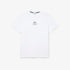 Lacoste Unisex Regular Fit Cotton Jersey Branded T-Shirt White TH1147 001