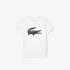 Lacoste Kids Sport Croc T-Shirt White TJ2910 001