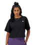 Champion Women's Heritage Cropped T-Shirt C Logo Black WL956 551260 003