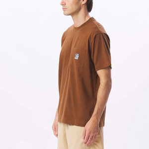Obey Point Organic Pocket T-Shirt Silt 131080287 SIL - APLAZE