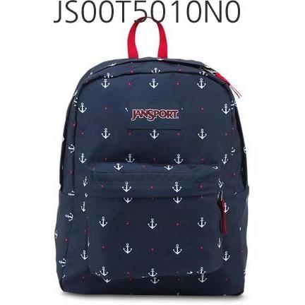 JanSport Superbreak Backpack (Red Tape/Land Ahoy) JanSport Superbreak Backpack (Red Tape/Land Ahoy)