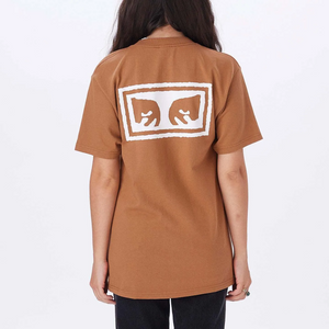 Obey Eyes 3 classic short sleeve T-Shirt Brown Sugar 165261826.