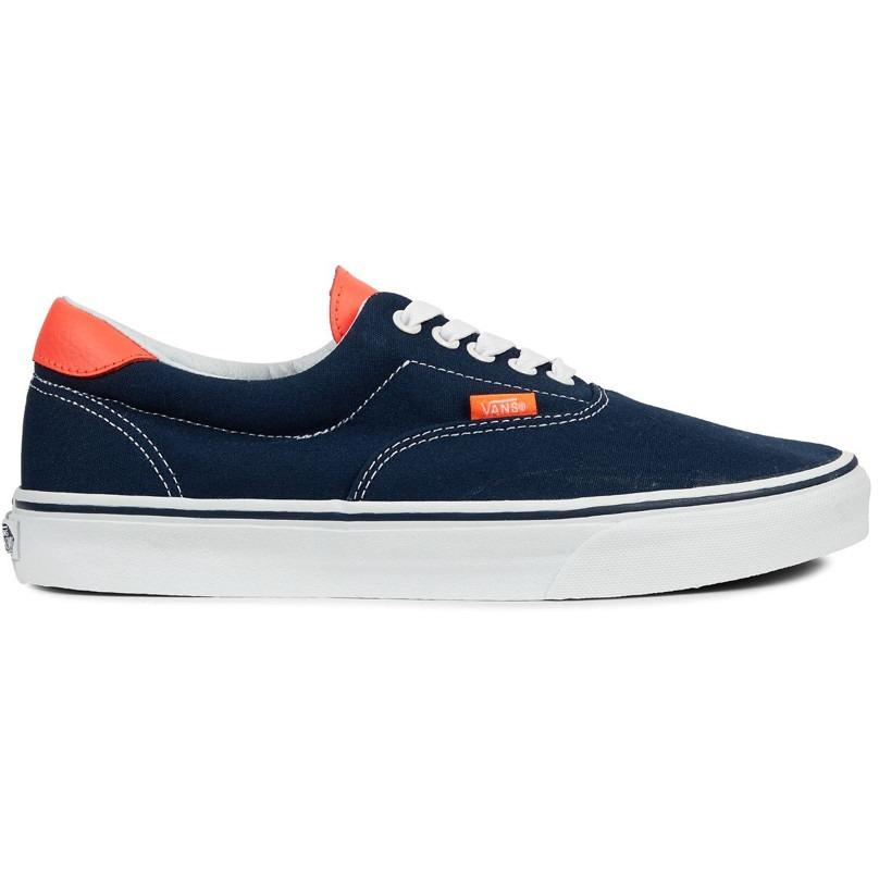 Vans VA38FSMVK Unisex Era 59 Shoes, Blue/Neon Red, 8.5 US Men/ 10 US Women Vans VA38FSMVK Unisex Era 59 Shoes, Blue/Neon Red, 8.5 US Men/ 10 US Women