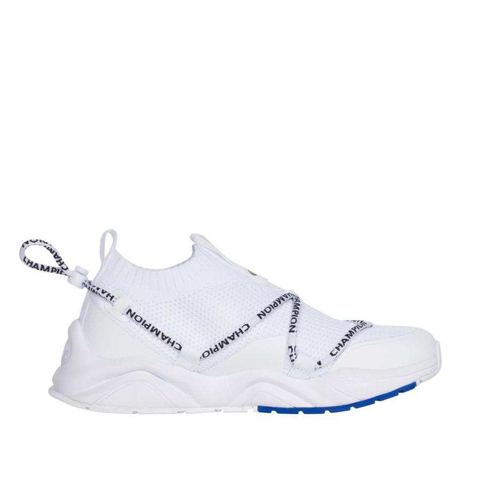 Champion Rally Flux Lo White Knit Upper CPS10149W - Main Image