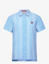 Tommy Hilfiger Men's TJM Classic Linen Mini Stripe Shirt Skysail/Multi Stripe DM15926 400