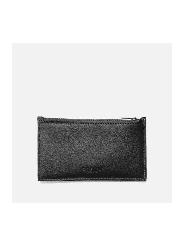 Mens coach discount wallet with zipper