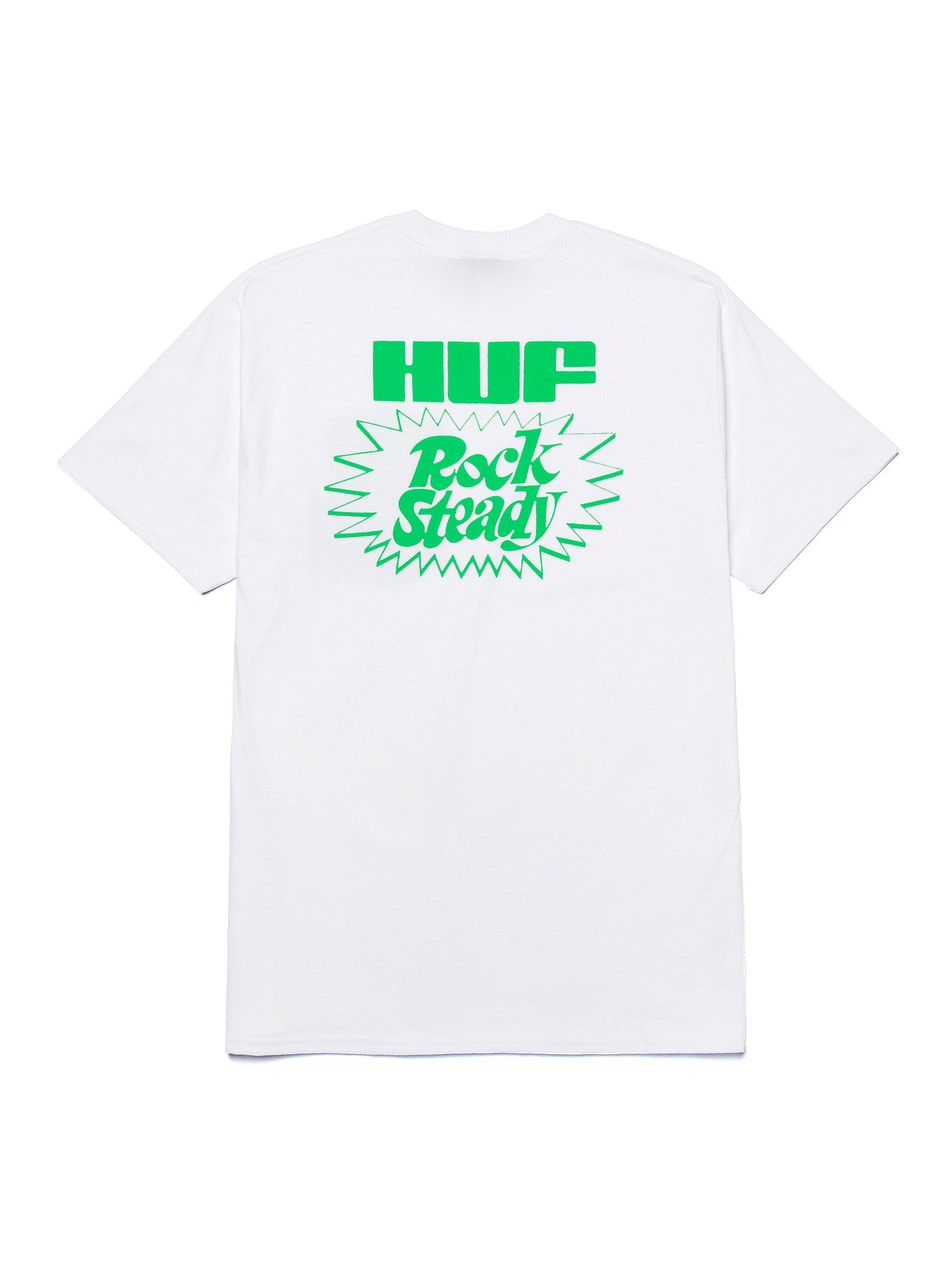 Huf Mens High Note Short Sleeve T-Shirt White TS01654.