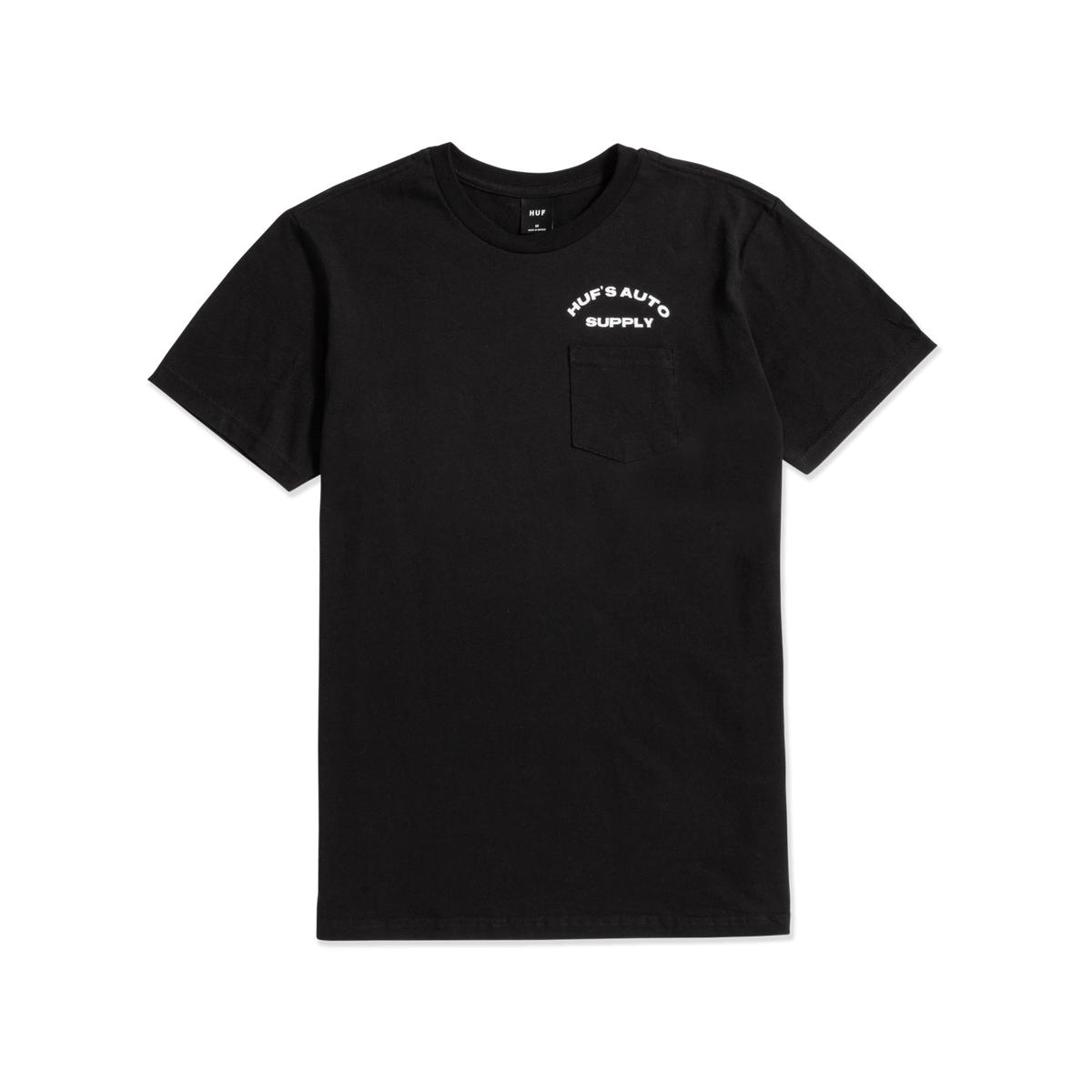 Huf Chop Shop Pocket Short Sleeves T-Shirt Black TS01938 - APLAZE