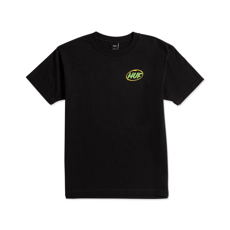 Huf Local Support Short Sleeves T-Shirt Black TS01950 - APLAZE