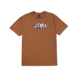 Huf Mens Street Level Short Sleeve T-Shirt Rubber TS01967 RUR - APLAZE