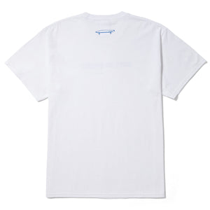 Huf X Crailtap Sorry Short Sleeve T-Shirt White TS02053 WHT - APLAZE