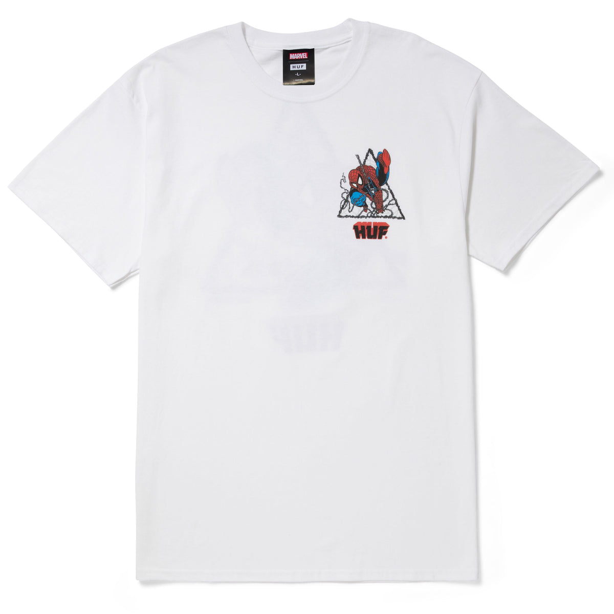 Huf Thwip Triangle Short Sleeve T-Shirt White TS02055 WHT - APLAZE