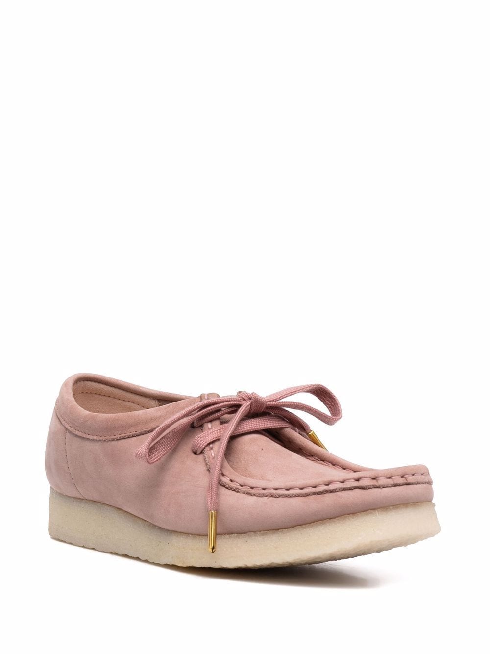 Clarks Women's Wallabee Blush Pink Leather 26165558