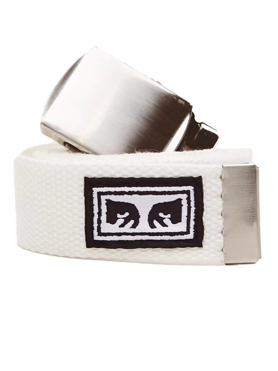 Obey Big Boy Web Belt White 100050026 WHT