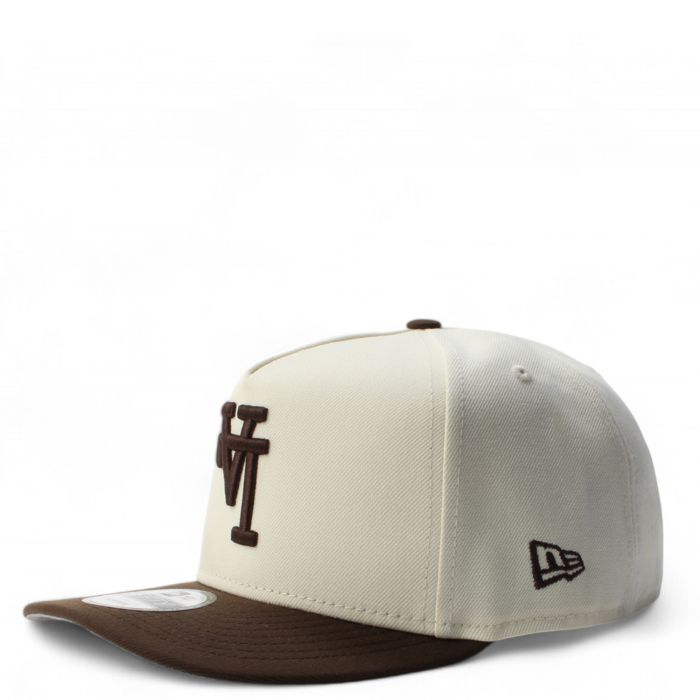 New Era Los Angeles Dodgers 9FIFTY Snapback Chrome/Walnut 70855893