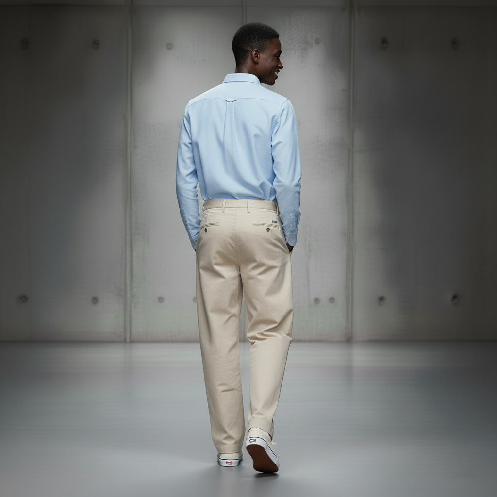 Tommy Hilfiger Custom Fit Shirt In Classic Cotton Collection Blue 78B7122 495