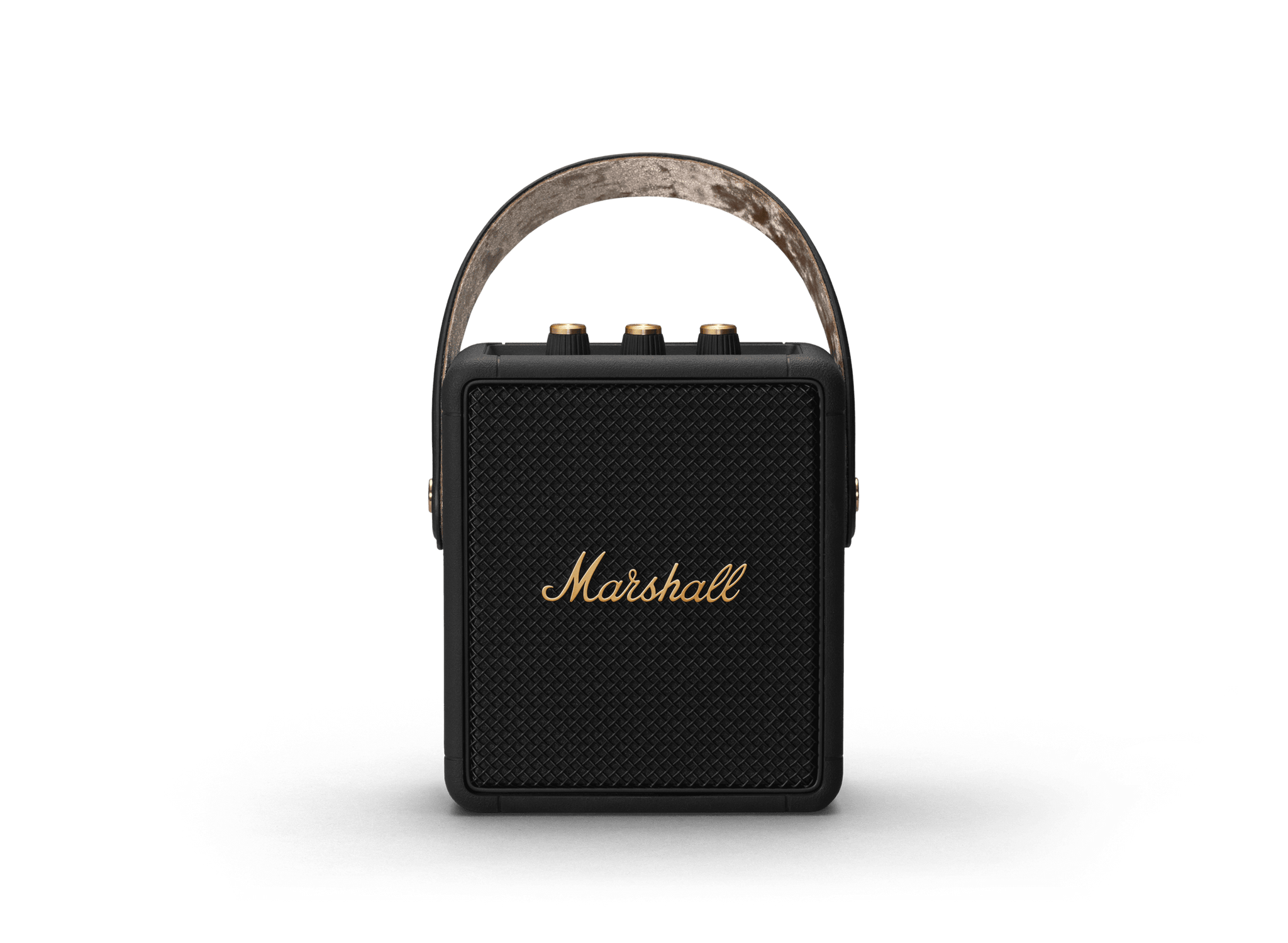 Marshall Stockwell II Speaker Black And Brass 1005544 - APLAZE