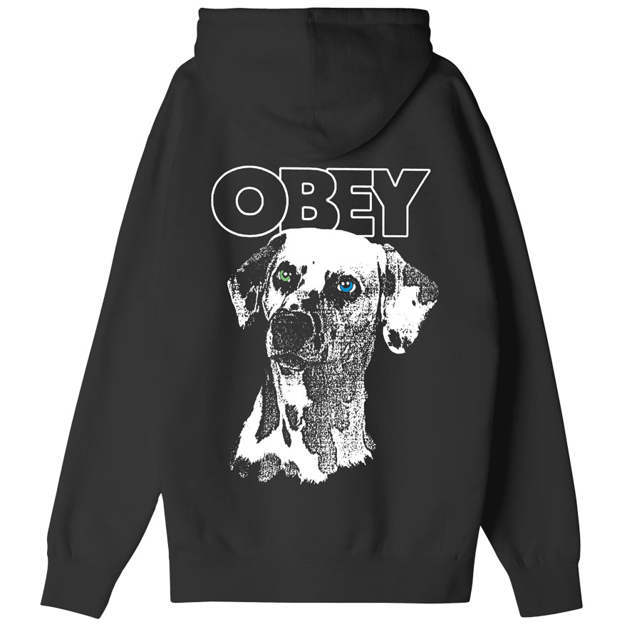 Obey Dalmation Hood Black 112843923 BLK