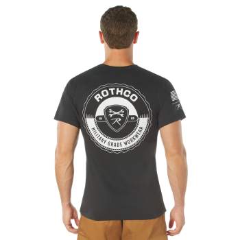 Rothco Military Grade Workwear Bottle Cap T-Shirt Black 11360 11361