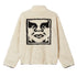 Obey Icon Face Sherpa Jacket Unbleached 121800564 UBL