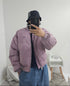 Obey Flight Bomber Jacket Potent Purple 121800582 POT