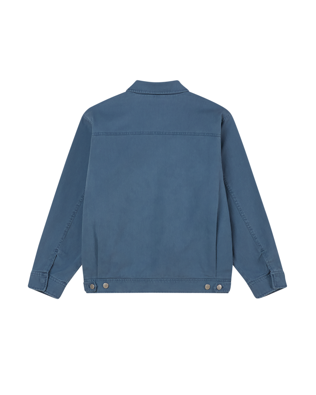 OBEY Tilton Work Jacket Dull Blue Faded Wash 121800588 DLB