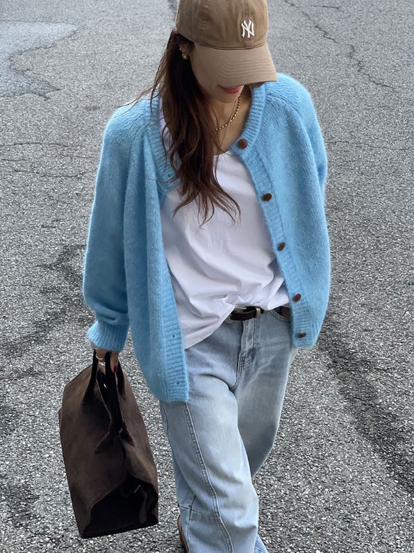 뮤컨스 니트가디건