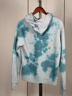 Scotch&Soda Tattoo Inspired Hoodie Blue Multi 1304-09.40025 BLU - APLAZE