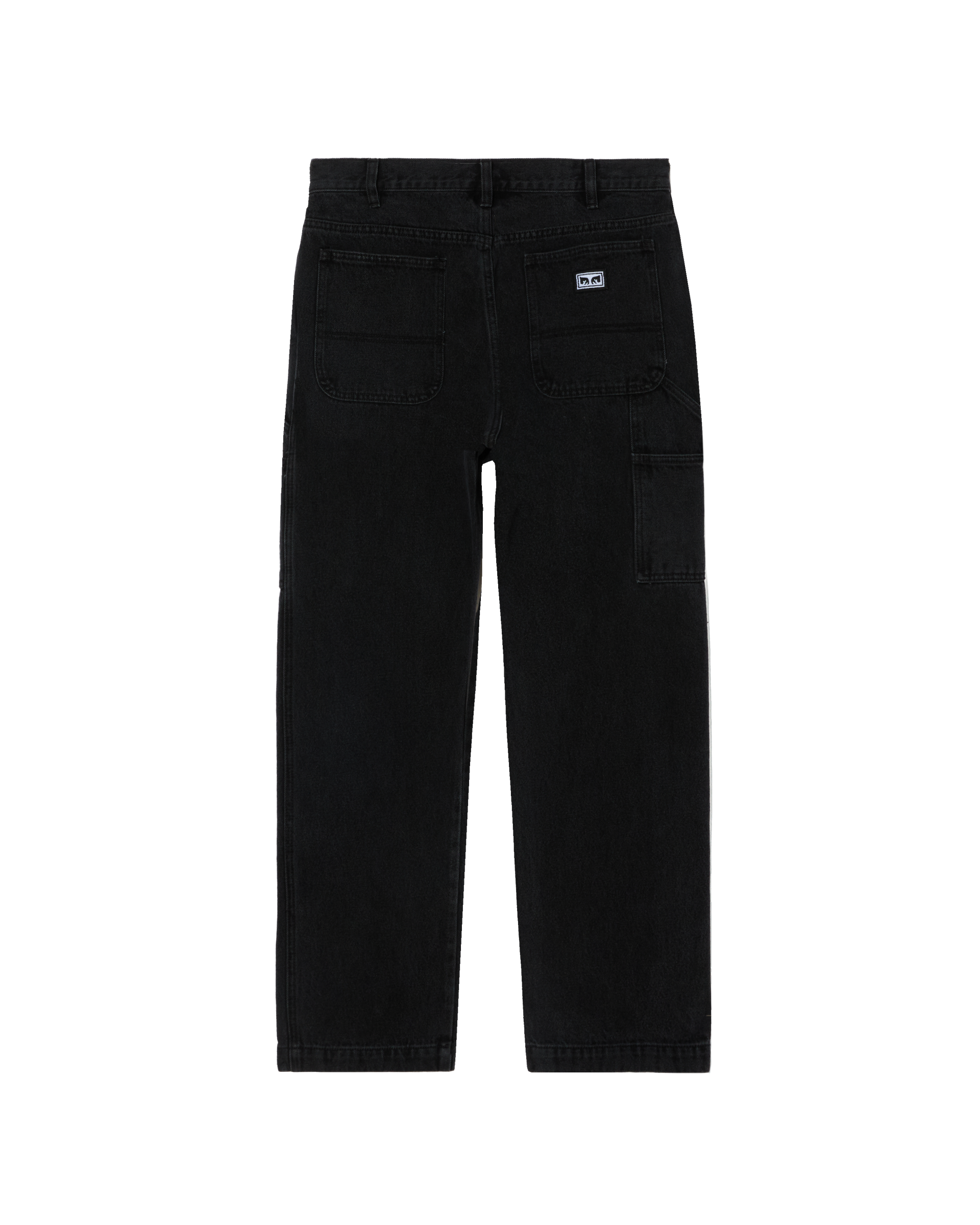 OBEY Men's Organic Hardwork Carpenter Denim Denim Faded Black 142010078 FBL