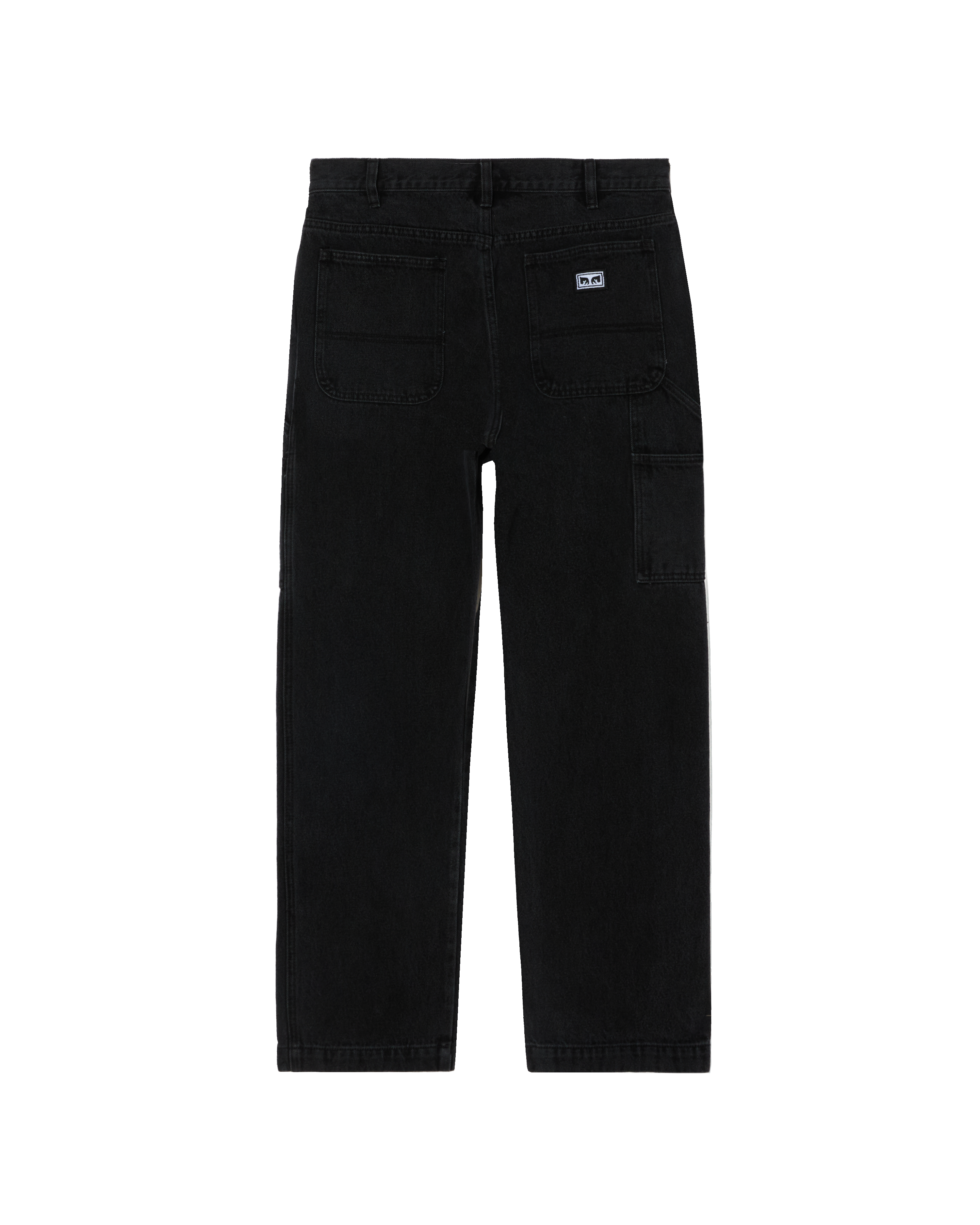 OBEY Men's Organic Hardwork Carpenter Denim Denim Faded Black 142010078 FBL