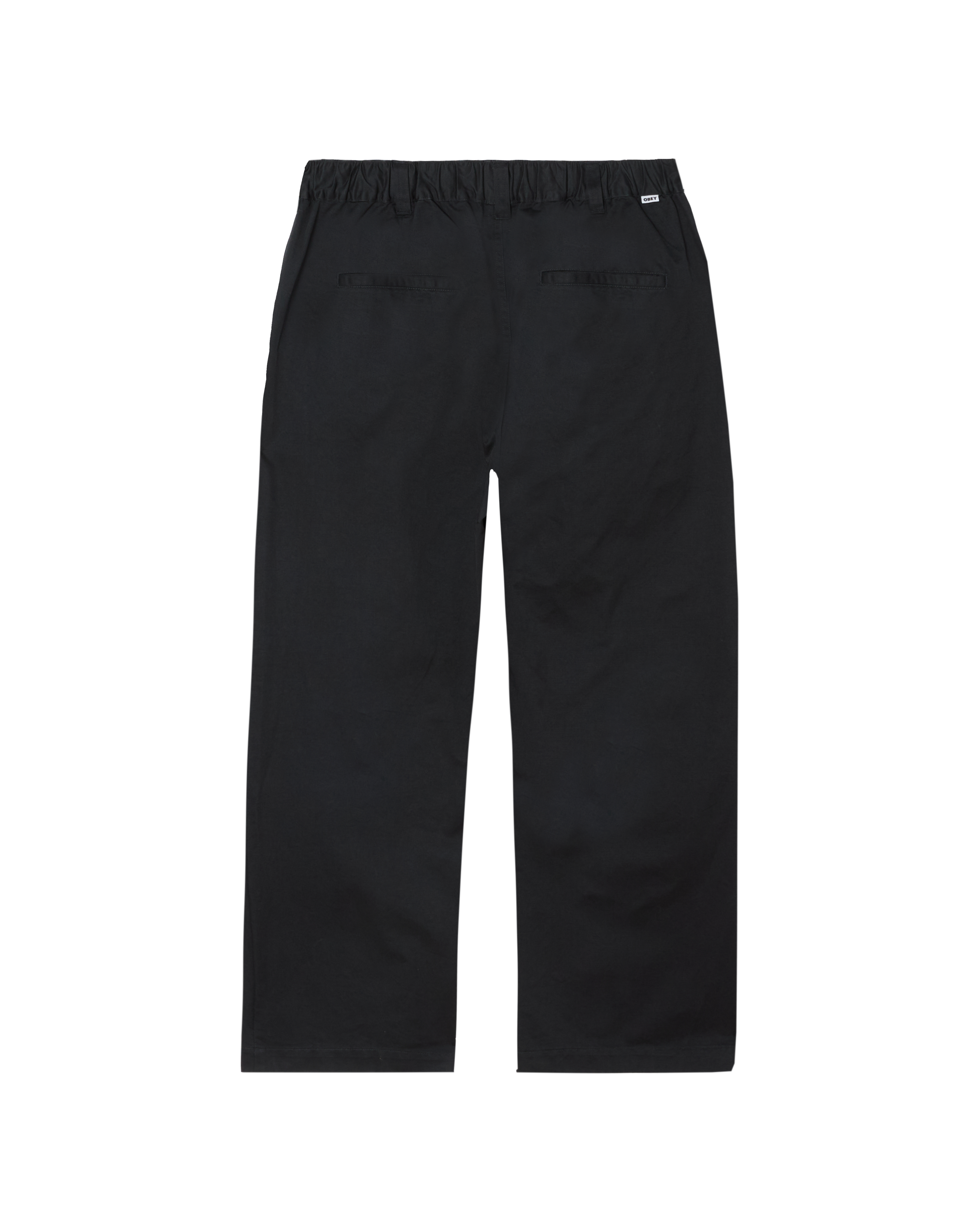 OBEY Foster Pleated Pant Black 142020267 BLK