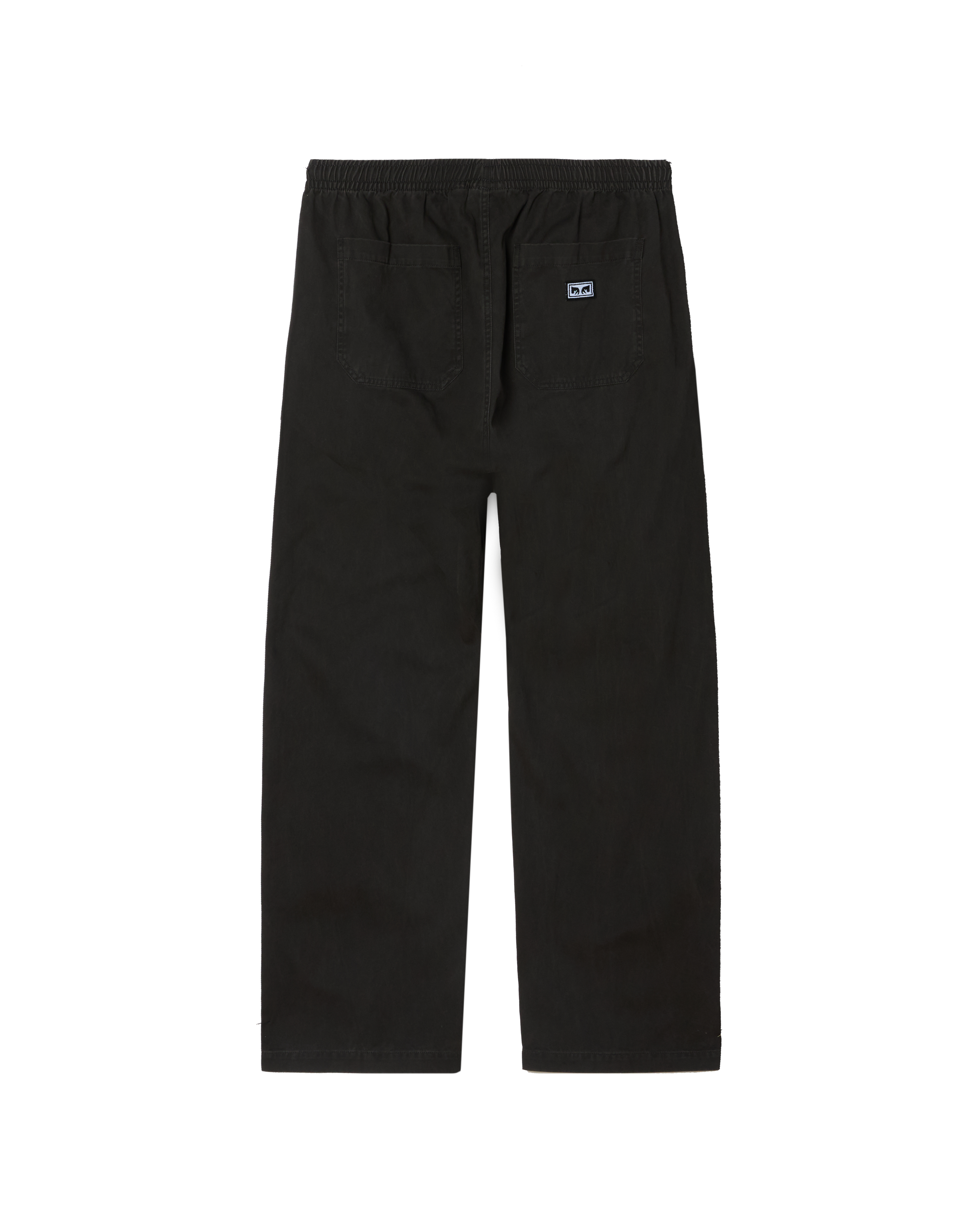 OBEY Theo Easy Pant Black Faded Wash 142020271 BLK