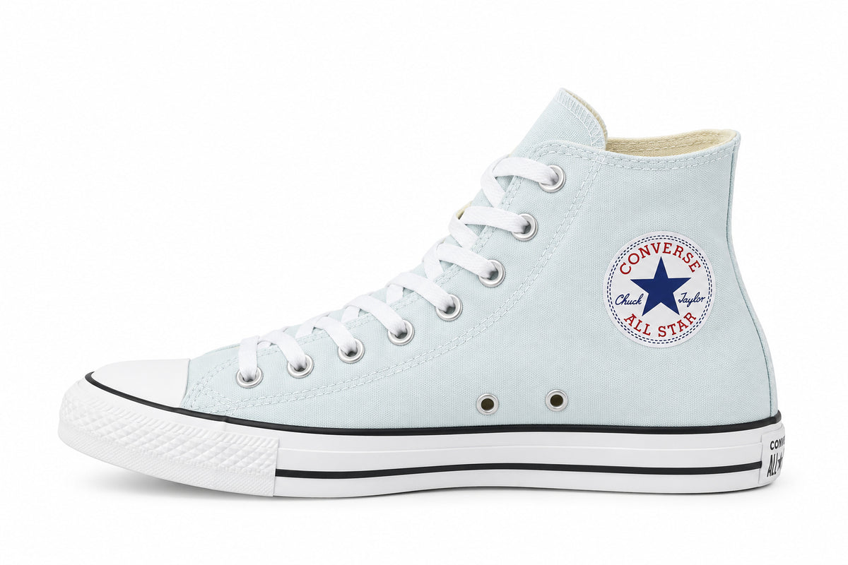 CONVERSE Chuck Taylor All Star High Top Finish Line Sneaker PolarBlue 153865F
