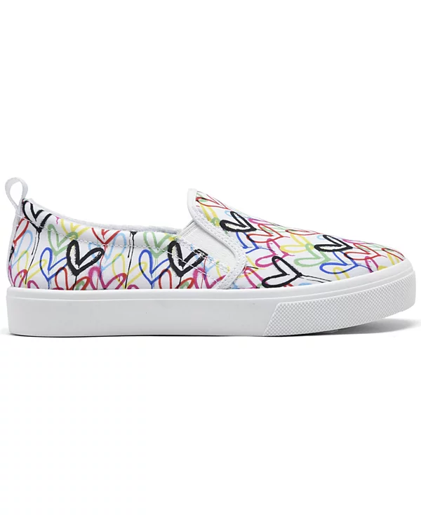 Skechers Women's Skechers X James Goldcrown Street Poppy Slip-on Casual Sneakers from Finish Line White/Multi 155503 WMLT