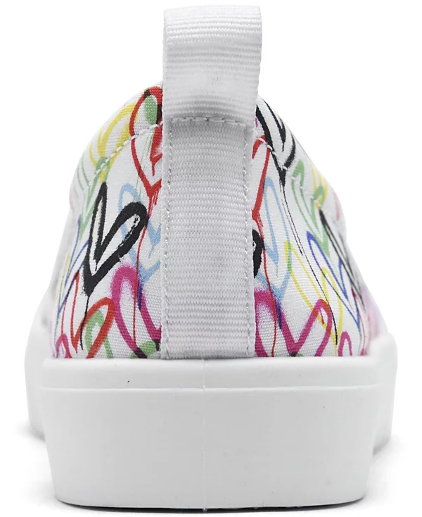 Skechers Women's Skechers X James Goldcrown Street Poppy Slip-on Casual Sneakers from Finish Line White/Multi 155503 WMLT
