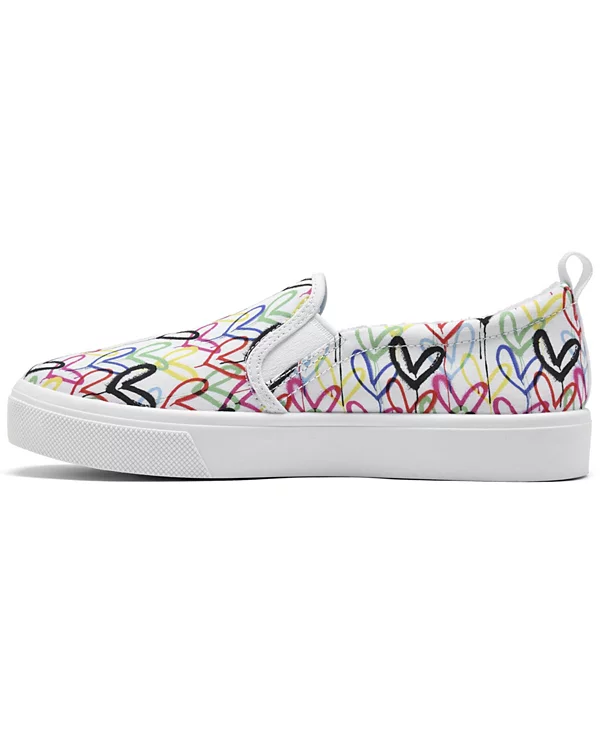 Skechers Women's Skechers X James Goldcrown Street Poppy Slip-on Casual Sneakers from Finish Line White/Multi 155503 WMLT