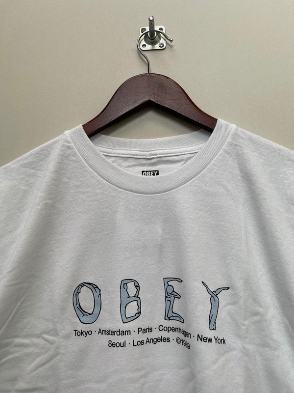 Obey Every Body Counts Classic T-Shirt White 165262641 - APLAZE