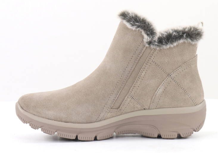 Skechers Women's Relaxed Fit: Easy Going - High Zip Boots from Finish Line Mushroom 167108 MUSH