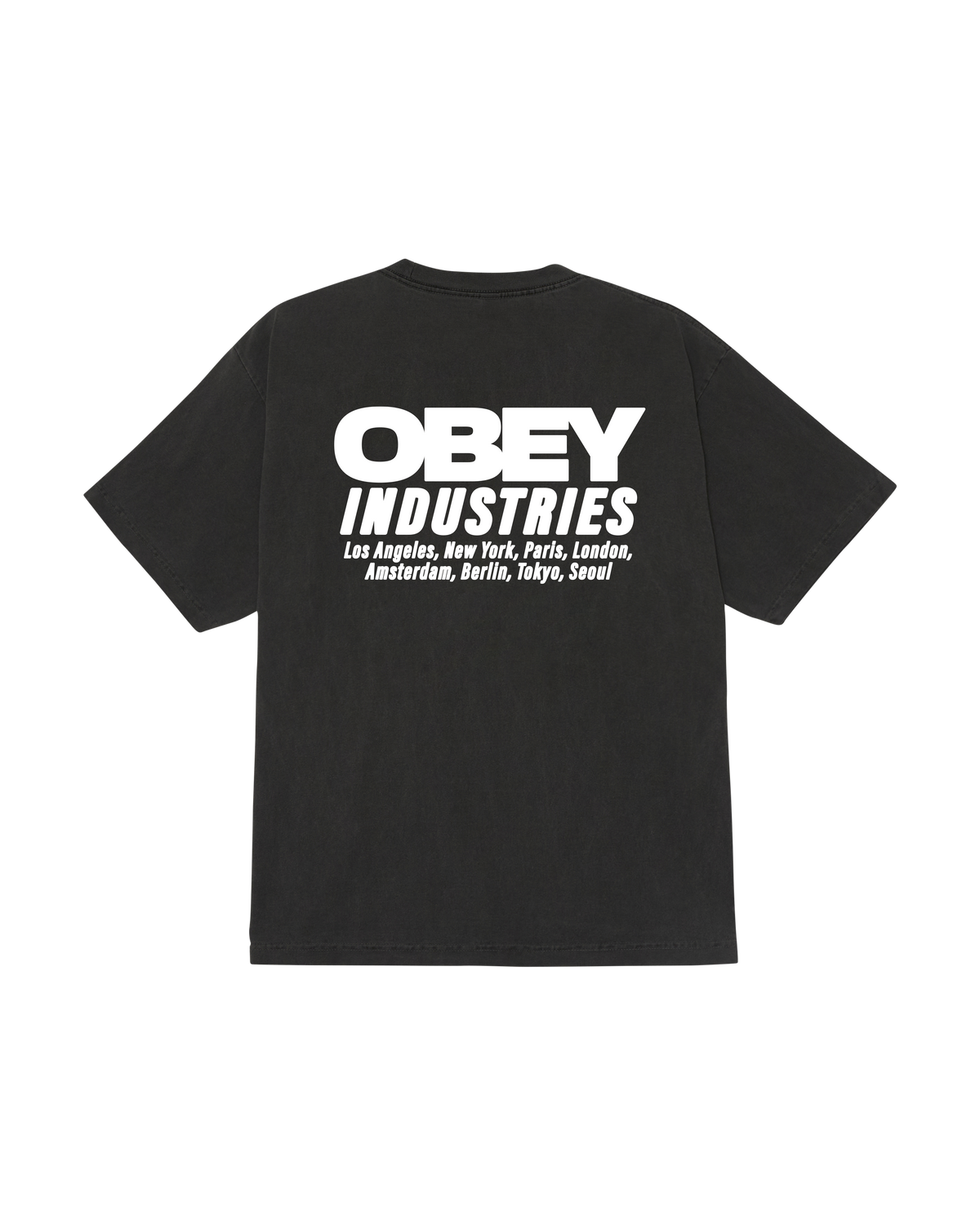 OBEY Industries Pigment T-Shirt Pigment Dusty Black 167924336