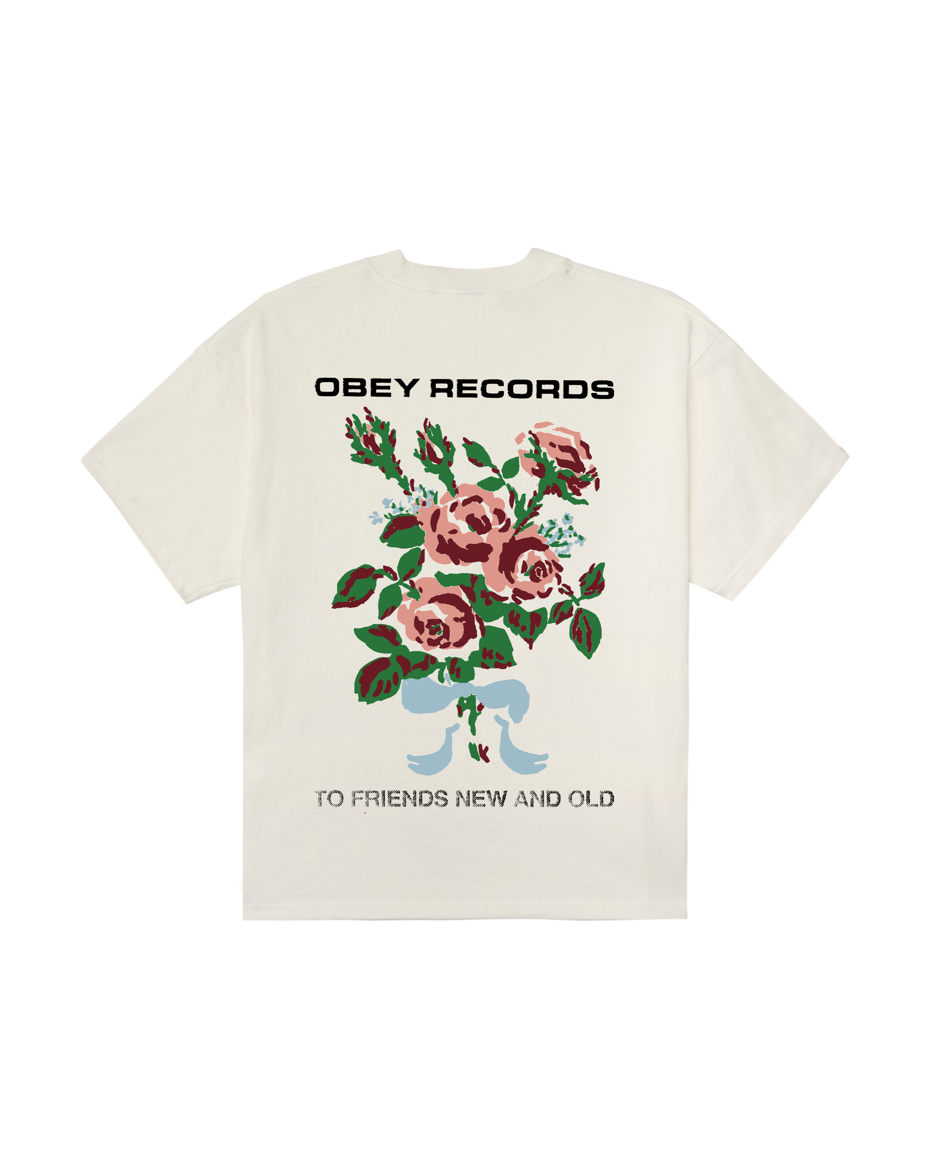 OBEY Men's Obey To New Friends And Old Vintage White 168024360 VWH