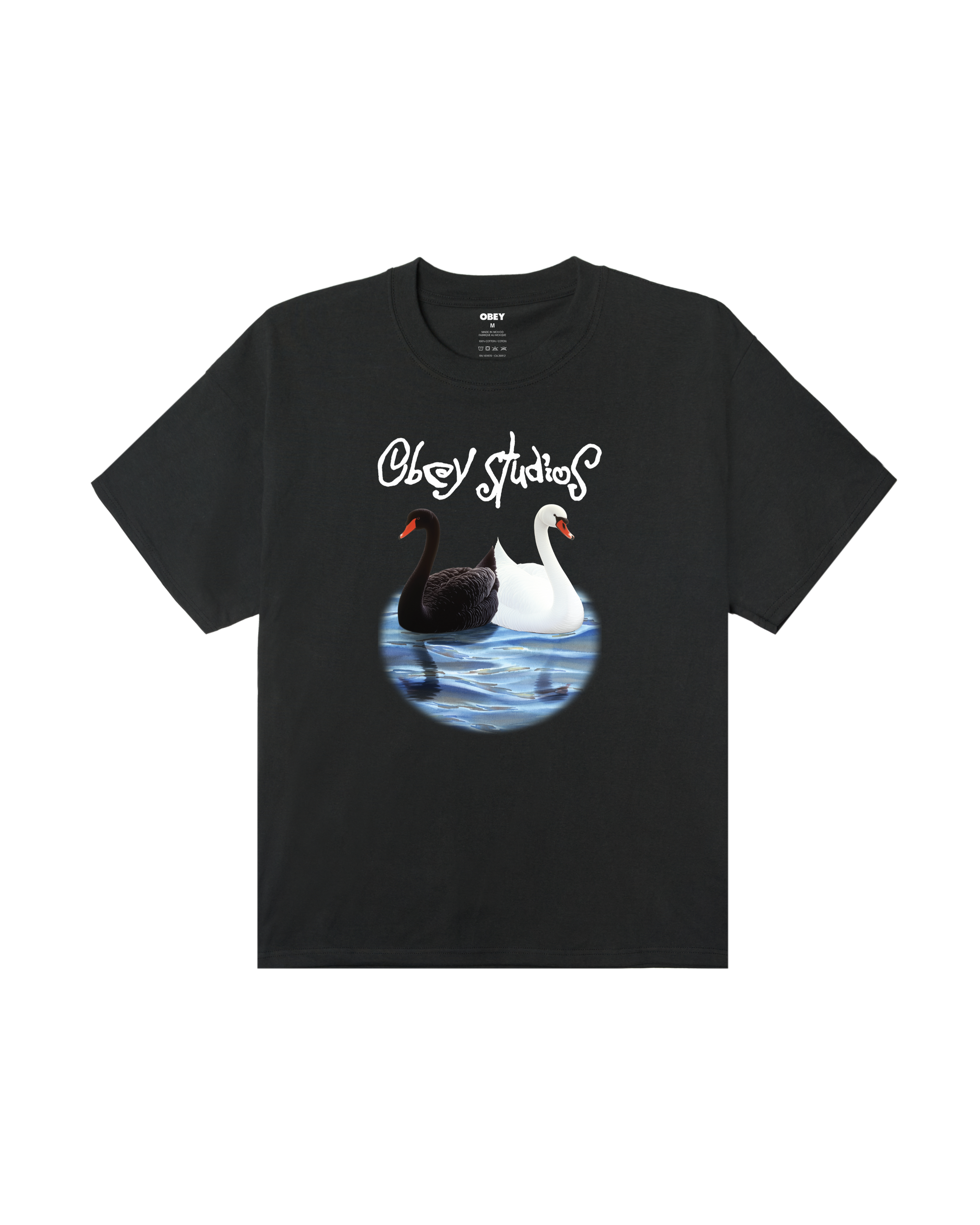 OBEY Men's Obey Studios Swan Vintage Black 168024362 VBL