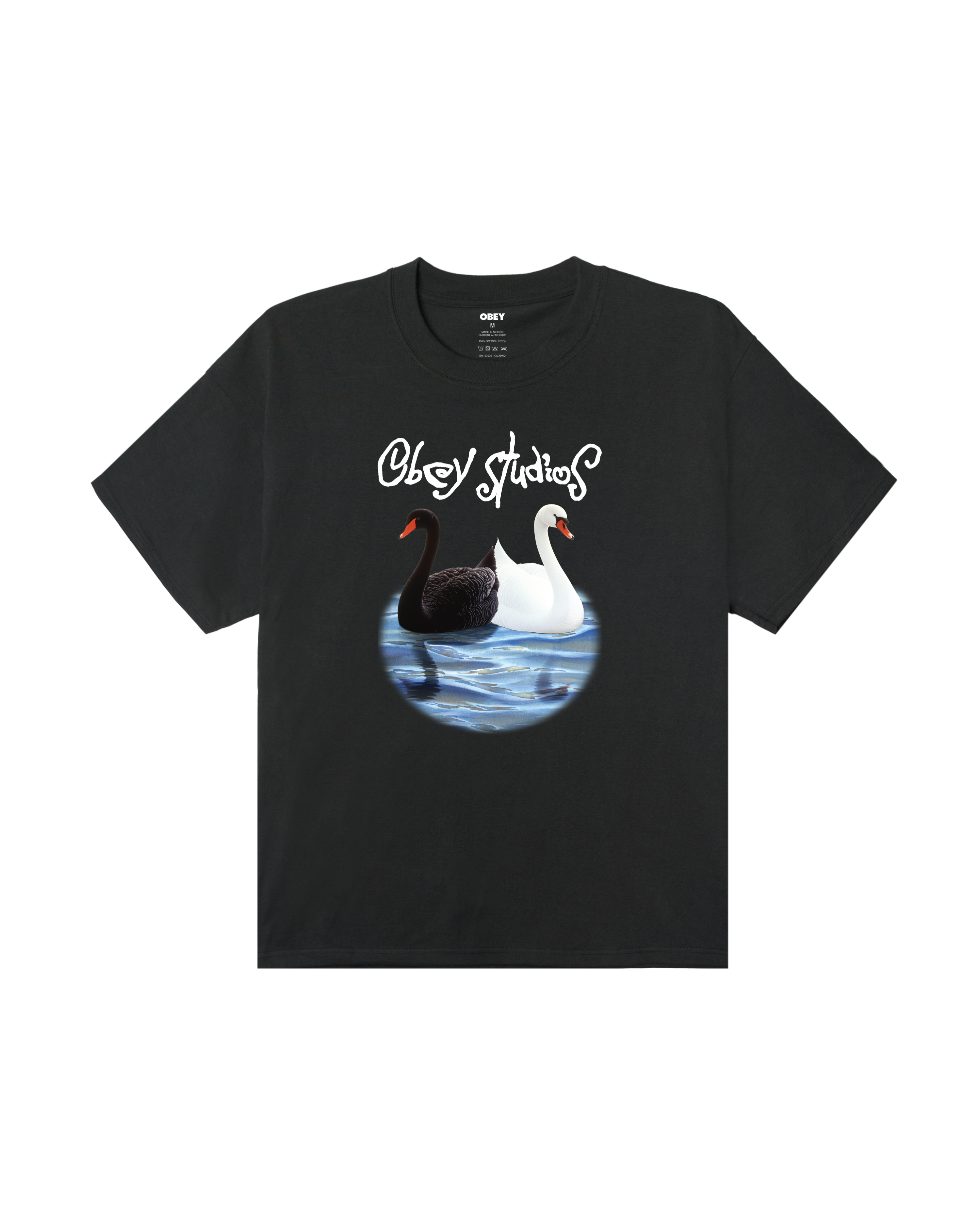 OBEY Men's Obey Studios Swan Vintage Black 168024362 VBL