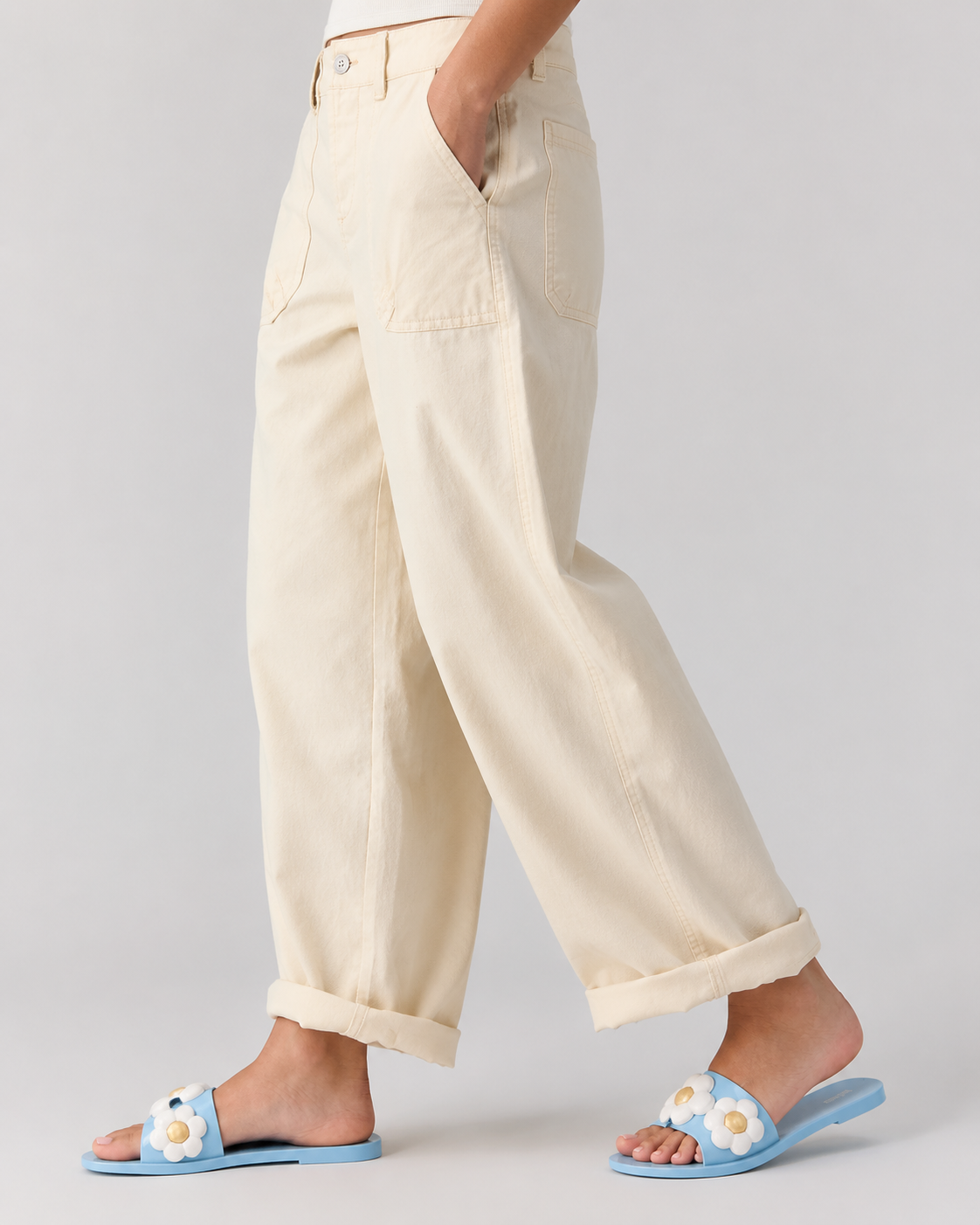 Melissa Women's Babe Spring Blue/White 33876 AL269