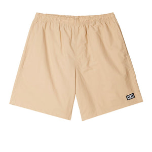 Obey Men's Easy Eyes Nylon Short Irish Cream 172120100 CRM - APLAZE