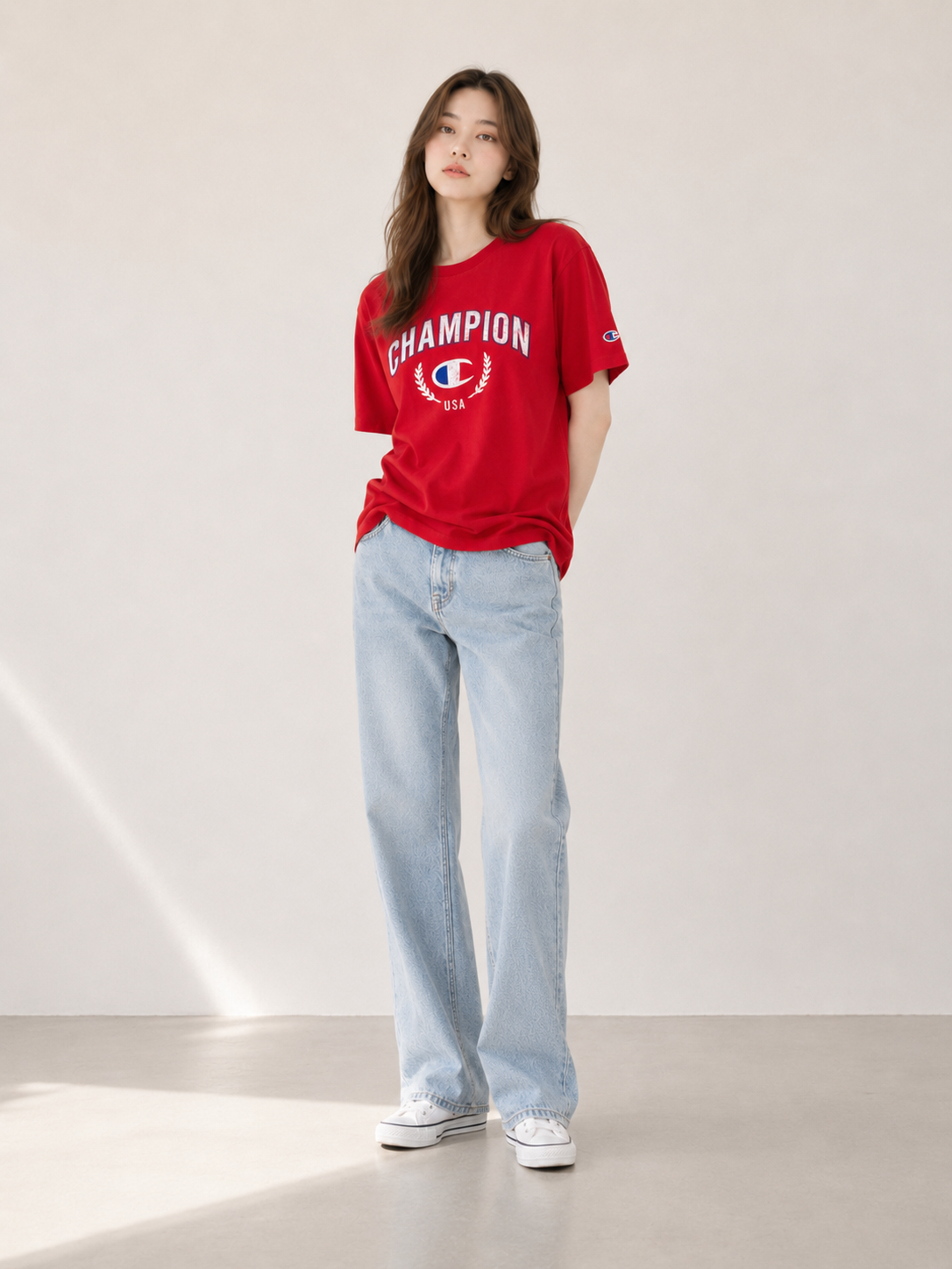 Champion Classic Graphic T-shirt Scarlet GT23H 5864LA 040